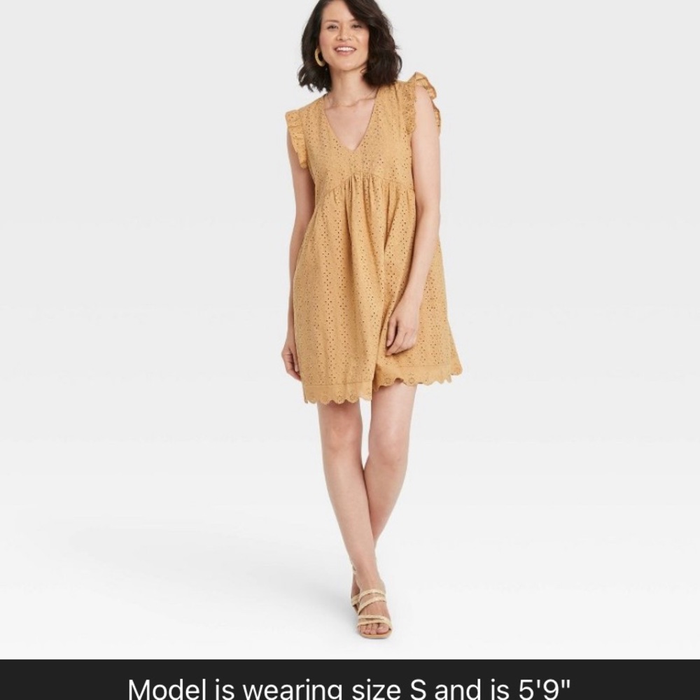 NWT Mustard Dress - Size Small